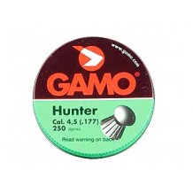 GAMO 250 HUNTER PELLTS RND NOSE .177